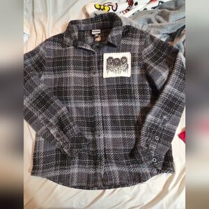 Zumiez Gray Plaid Jacket